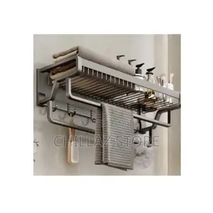 Wall Mounted Bathroom Towel Rack.