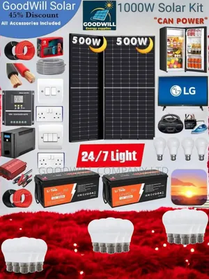 1kw/1000w German Solar Kit / 1000w Green Energy Solar Kit
