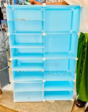 Blue Plastic Wardrobe