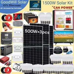 1500w German Solar Kit / 1500w Green Energy Solar Kit