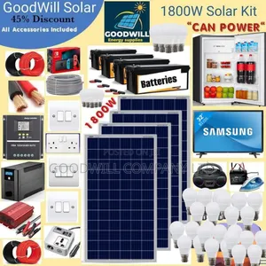 1800w German Solar Kit / 1800w Green Energy Solar Kit
