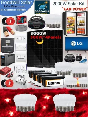 2kw/2000w German Solar Kit / 2000w Green Energy Solar Kit