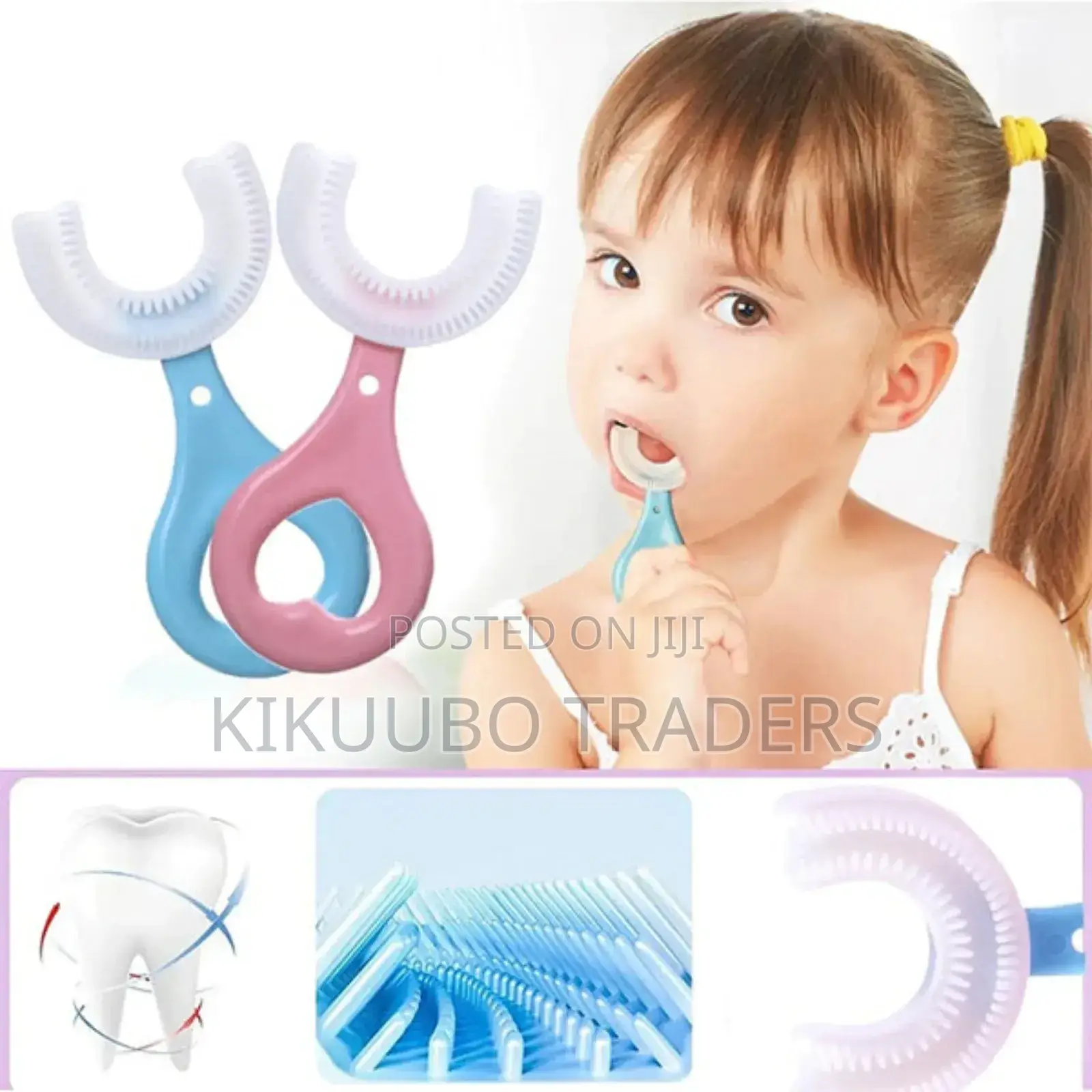 Soft U-Shaped Kids Toothbrush