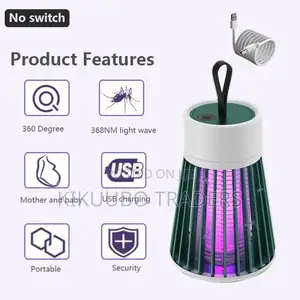 Portable Electric Shock Mosquito Killer Lamp