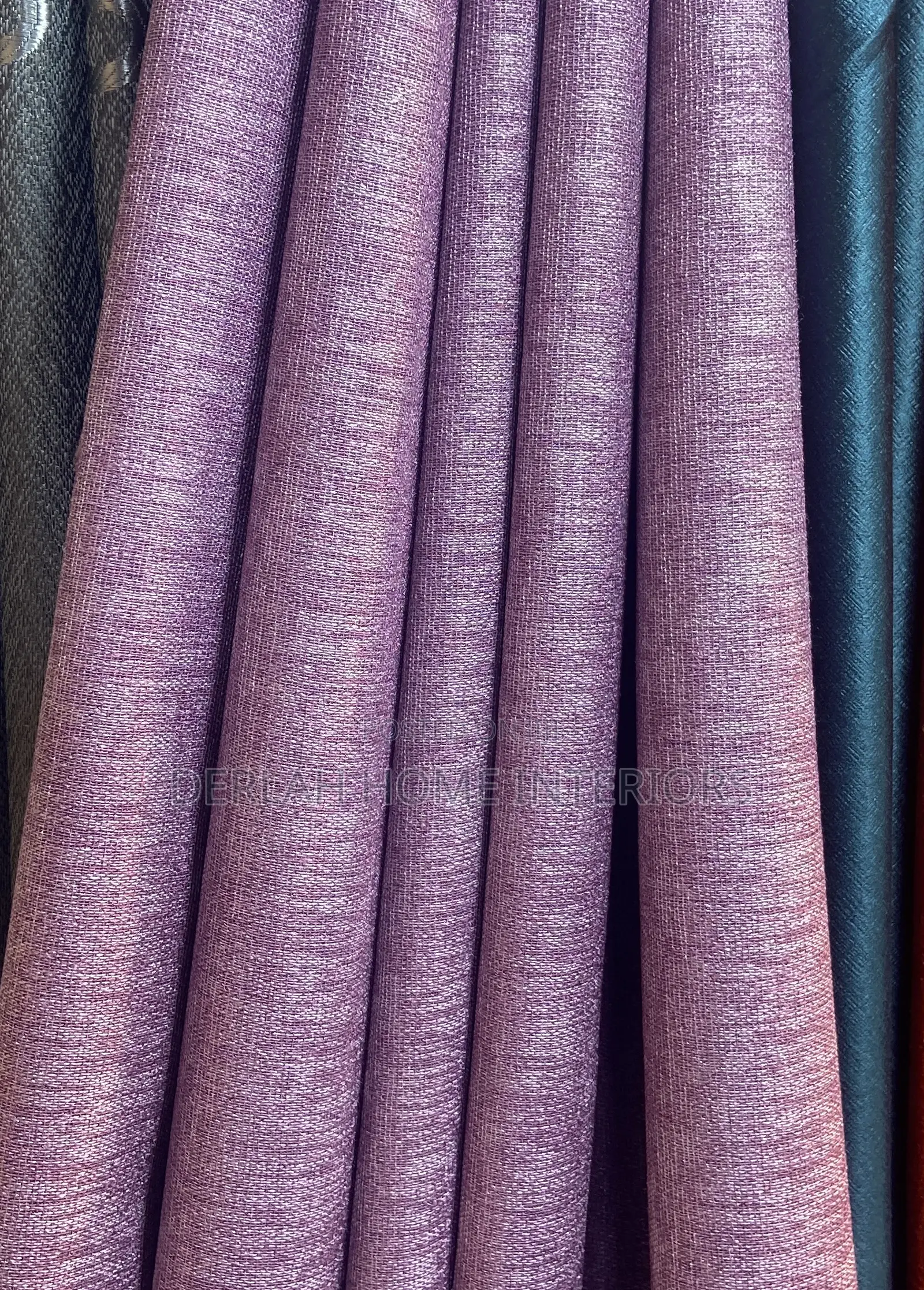Purple Curtain Fabric Per Incomplete Meter