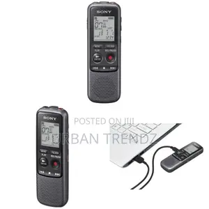 Sony ICD-PX240 4GB Digital Voice Recorder Gray
