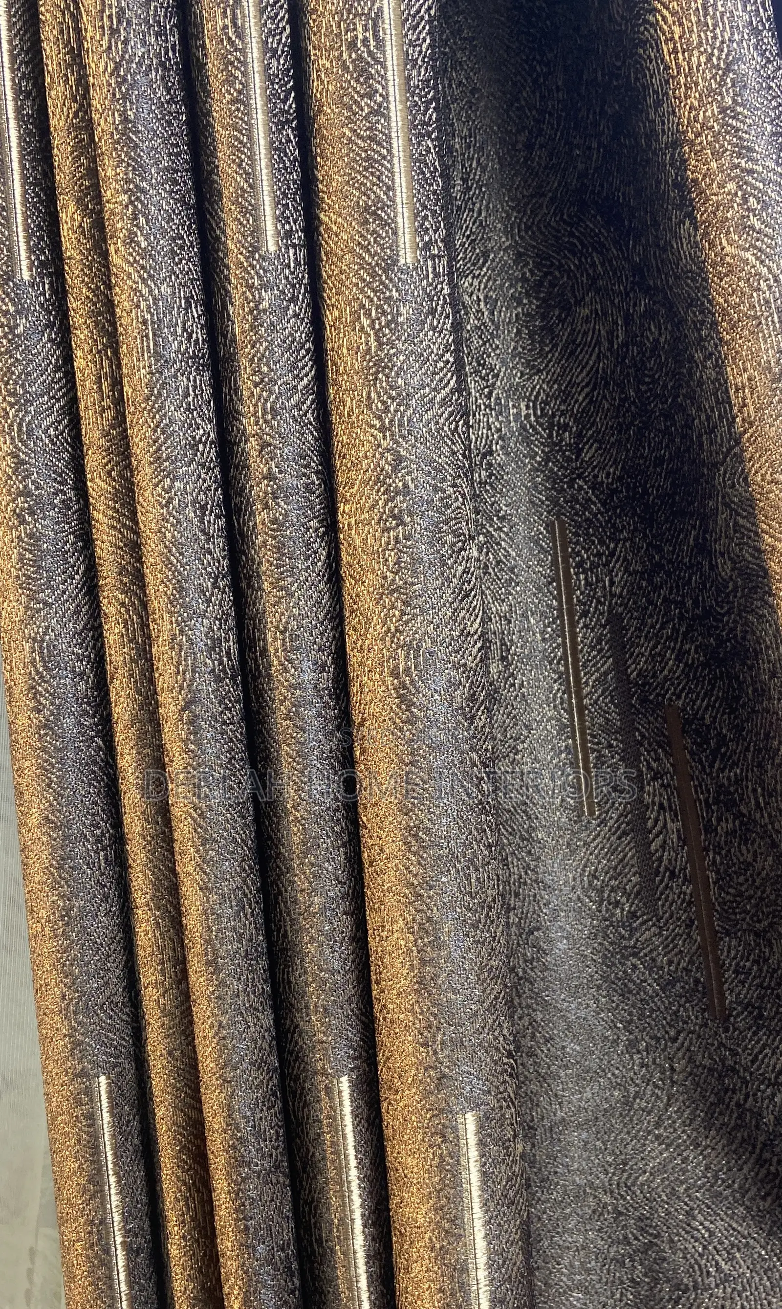 Coffee Brown Curtain /Per Ready Meter