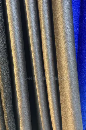 Chocolate Brown Curtain Fabric Per Complete Meter