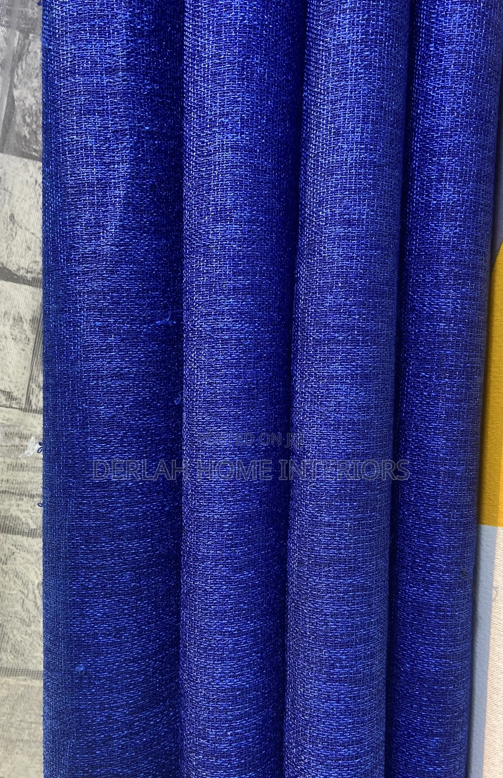 Royal Blue Curtain (Kikutiya)Per Ready Meter