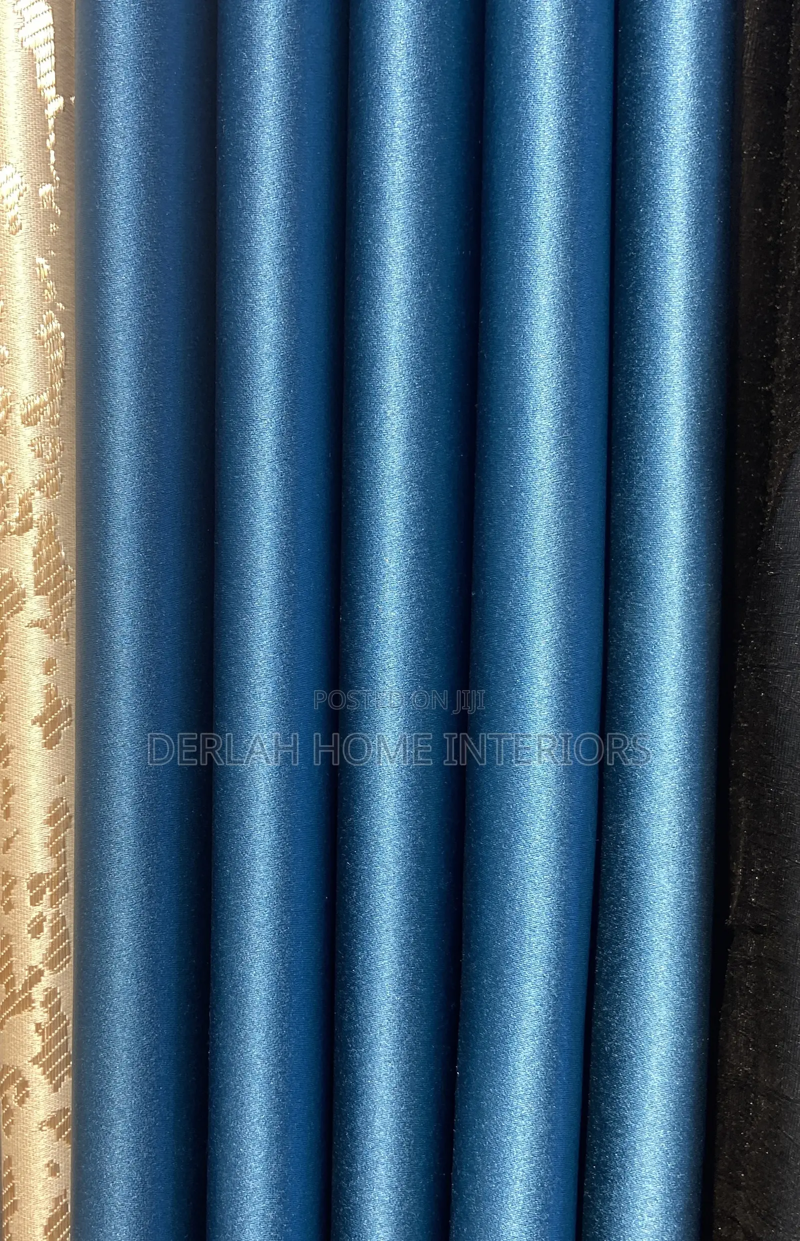BLUE BLUE Blackout Curtain Per Ready Meter