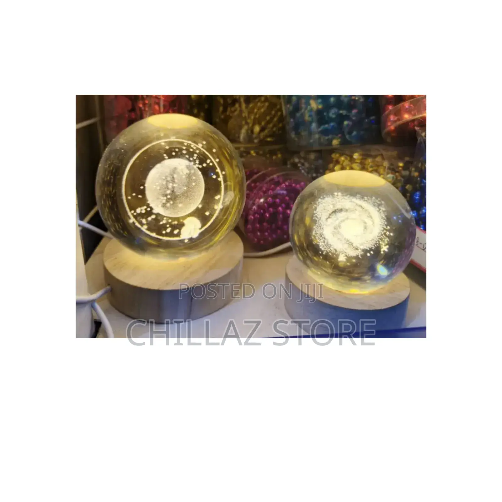 3D Crystal Magical Night Ball Light.