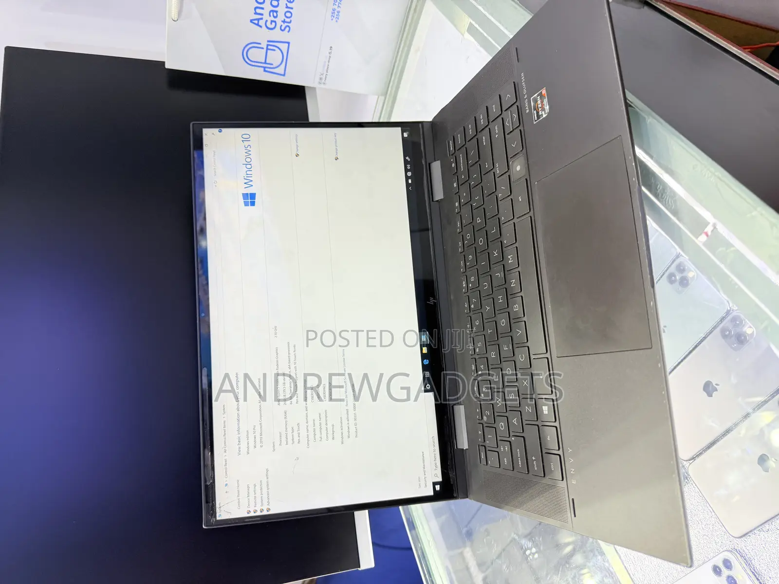 Laptop HP Envy X360 20GB AMD Ryzen 5 SSD 256GB
