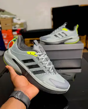Classic Adidas Alpha Bounce Comfortable Sneakers in Stock