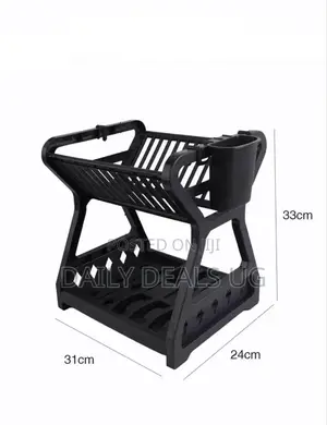 Stainless Adjustable 2 Layer Dish Rack
