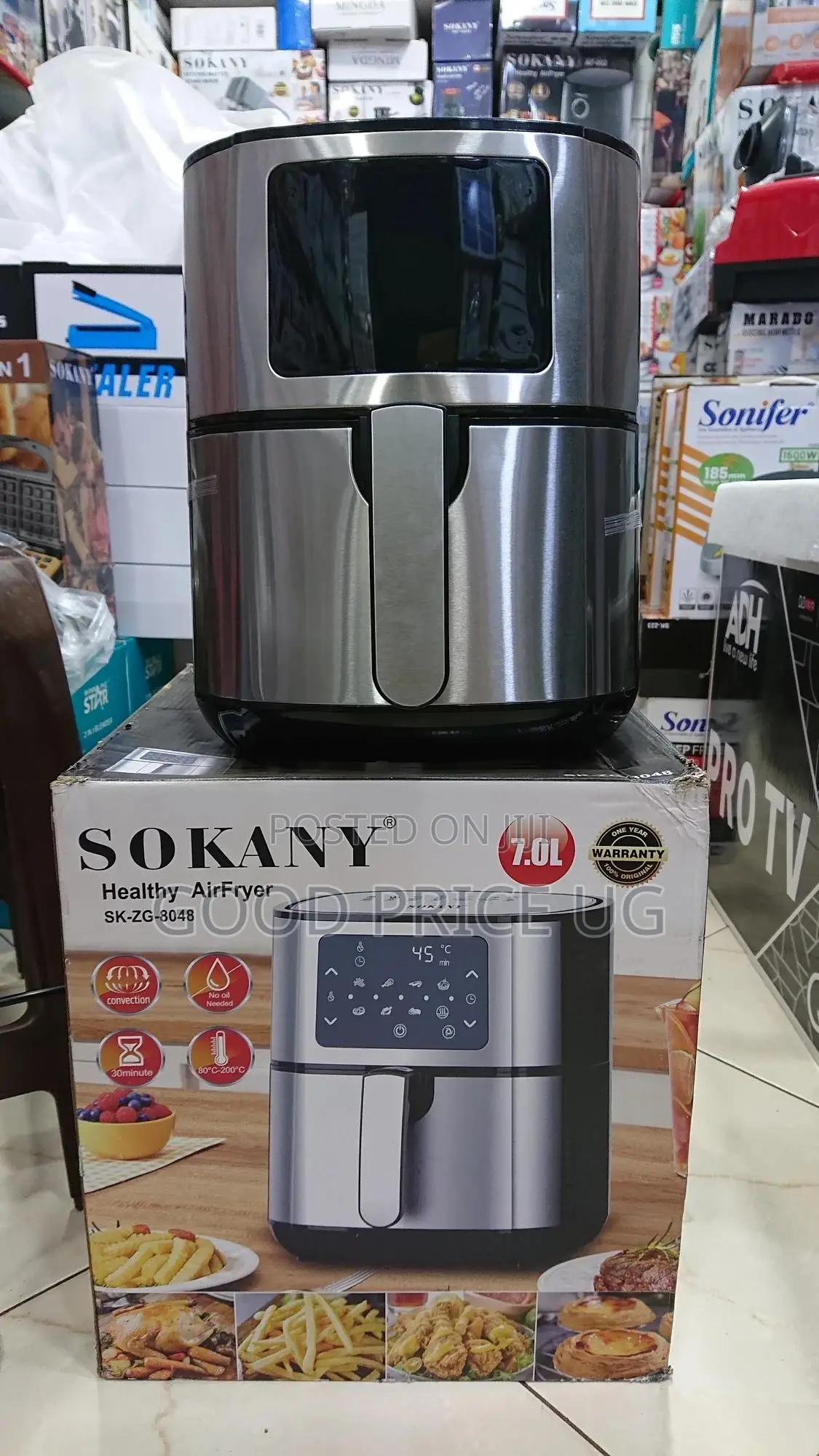Sokany 7L Air Fryer Sk-Zg-8048