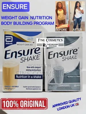 ENSURE | Unisex Weight Gain Nutrition Body Building Powder.