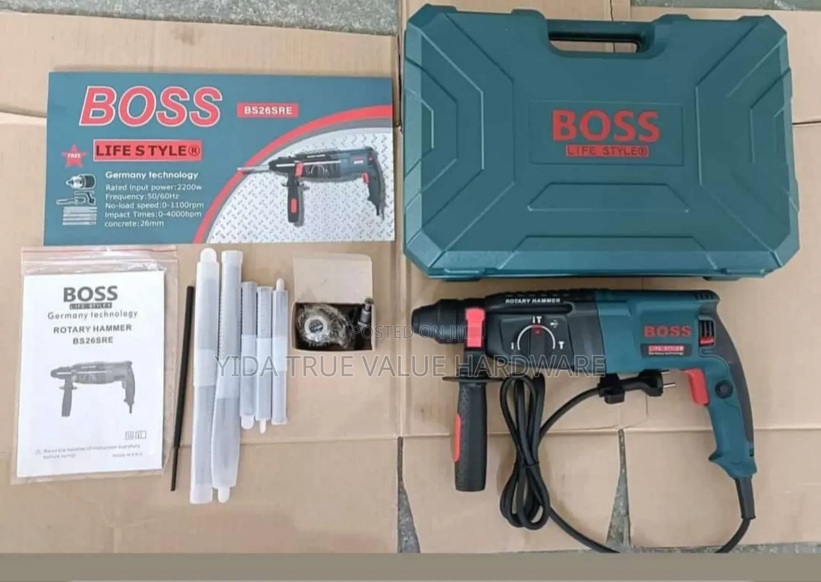 Hammer Drill / Concrete Drill Boss Brand
