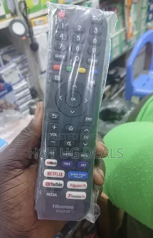 Hisense Remote Control Replacement Smart Tv-Black