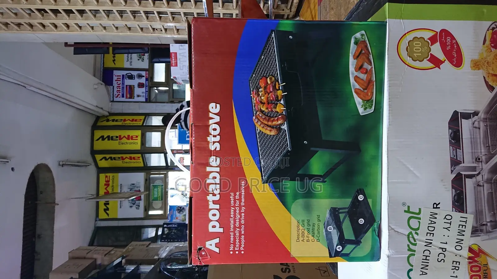 Portable Charcoal Grill Stove