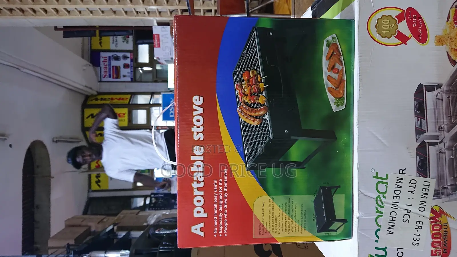 Portable Charcoal Grill Stove