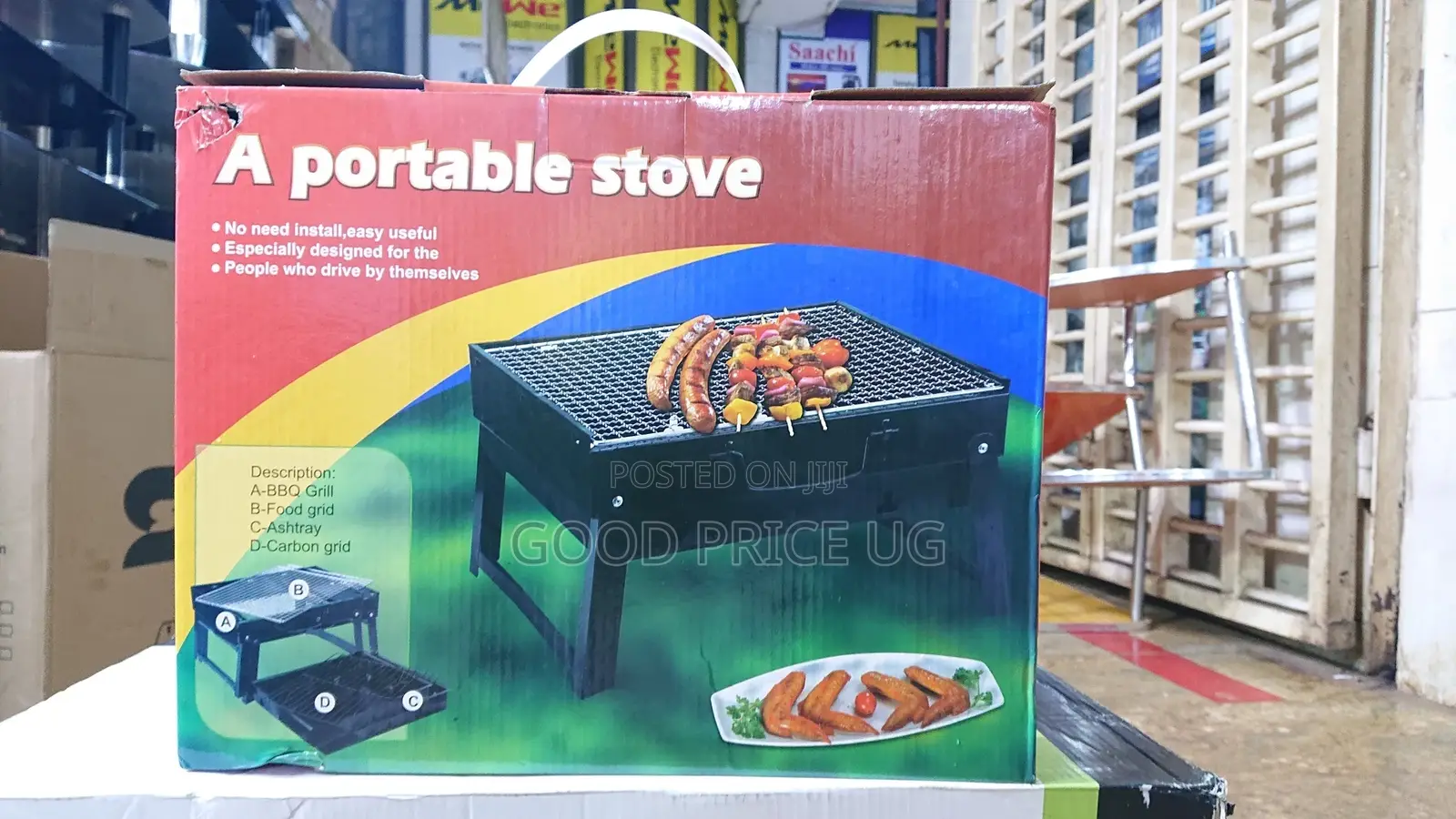 Portable Charcoal Grill Stove