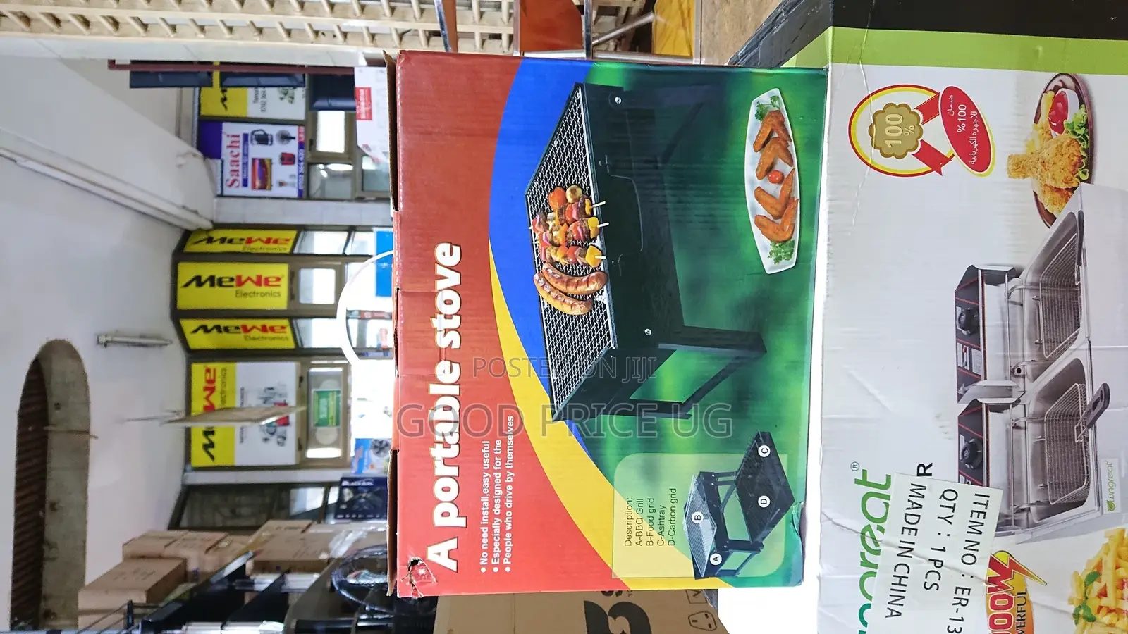 Portable Charcoal Grill Stove