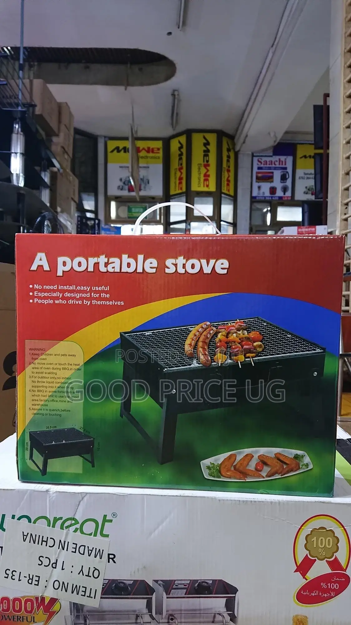Portable Charcoal Grill Stove