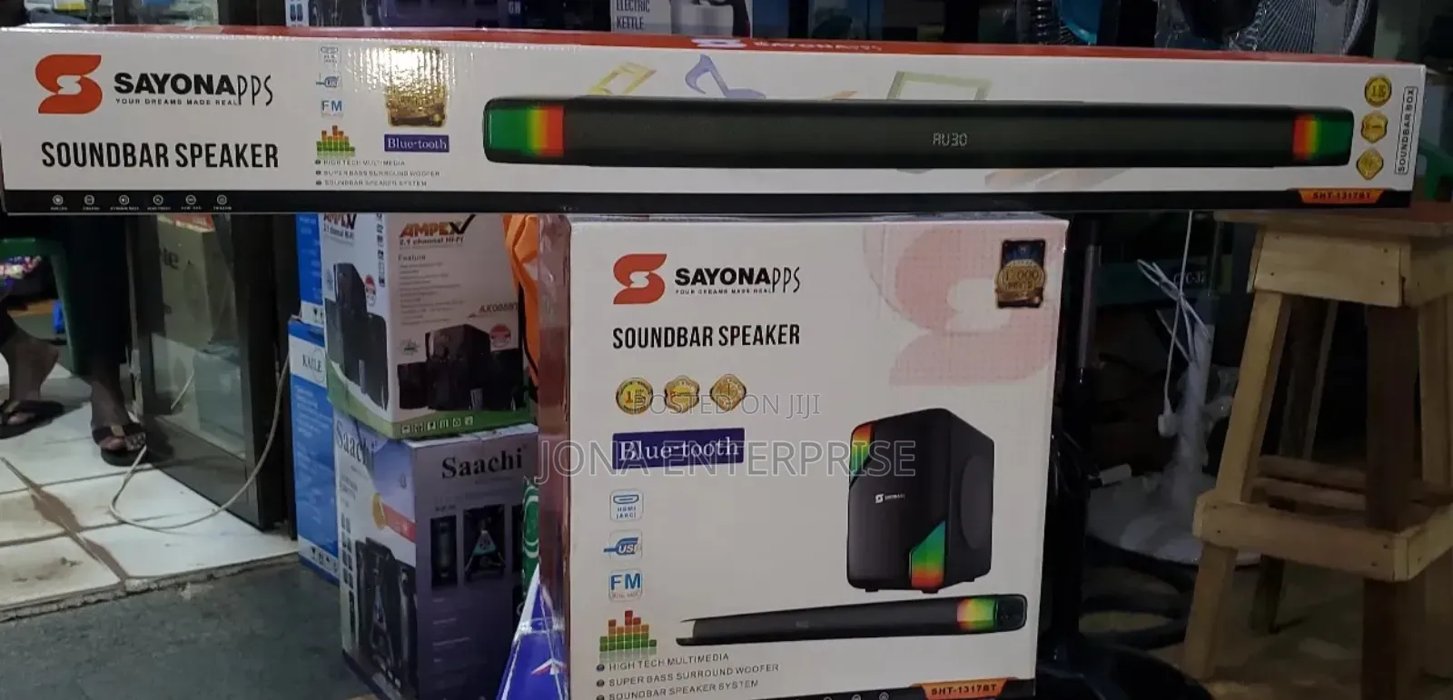 Sayonapps Soundbar Speaker 12000wtts