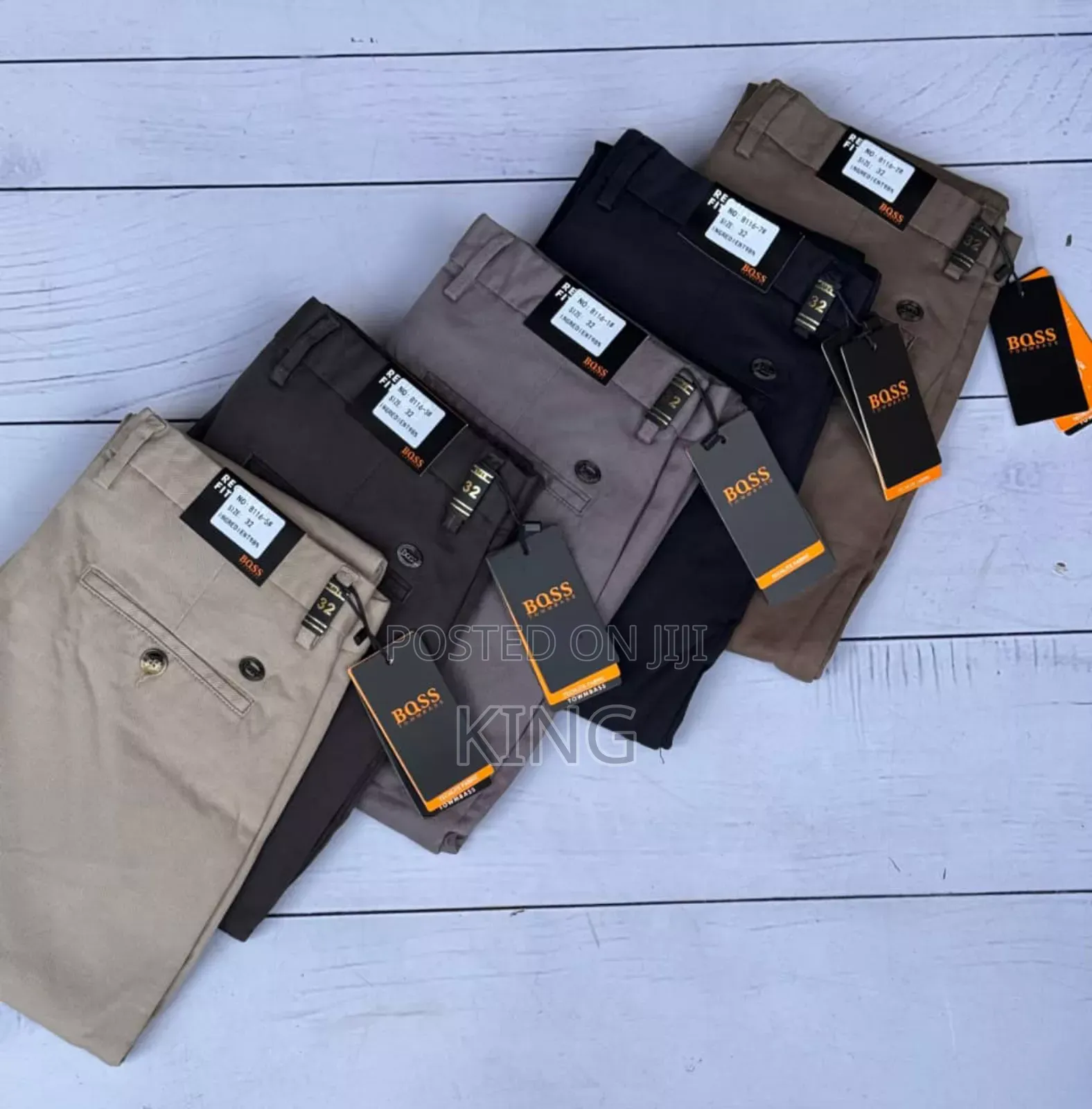 Notch Kaki Trouser. Gentle Pants