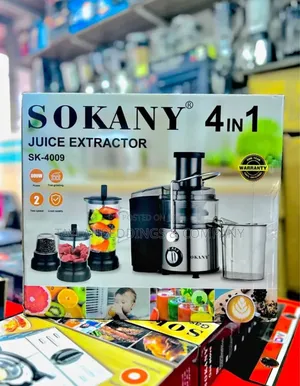Sk -4009 Sokany 4 in 1 Juicer and Blender