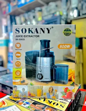 SOKANY 800W Stainless Steel Juicer for Fruit and Vegetables