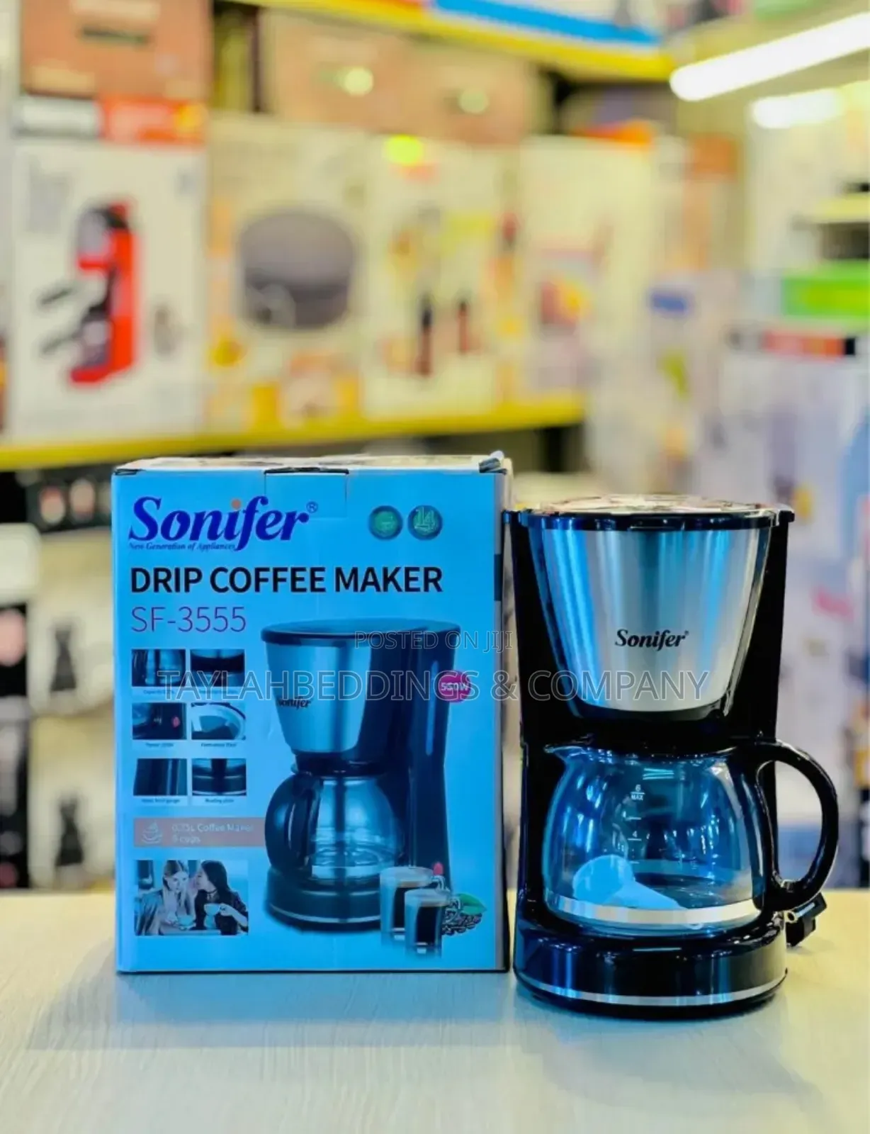 Sonifer Mini Tea Filter Drip Coffee Maker Machine