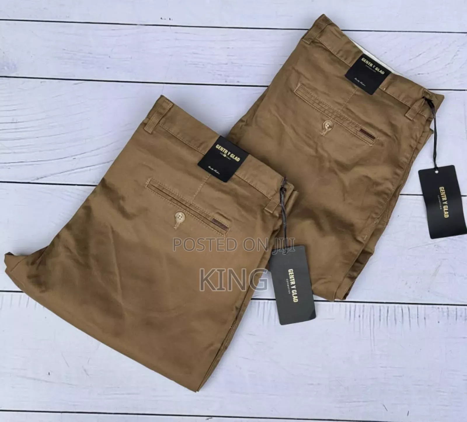 First Rate Kaki Trouser. Gentle Pants