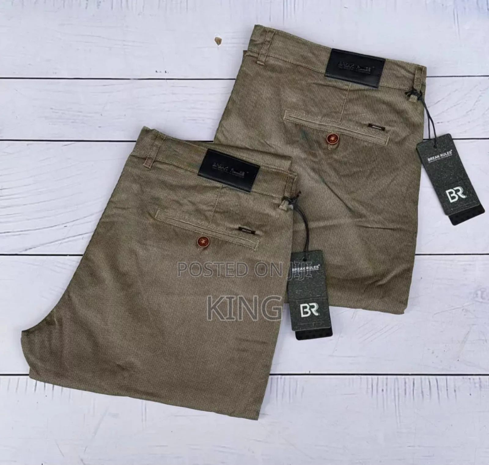 Five Star Kaki Trouser. Gentle Pants