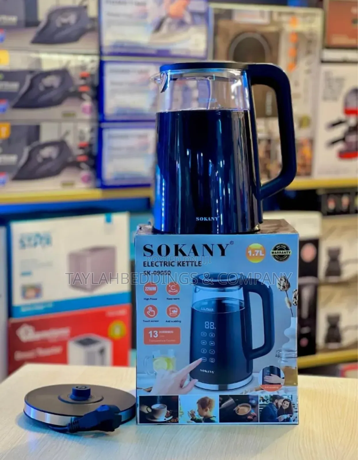 Electric Tea Kettle Digital Display Temperature Control