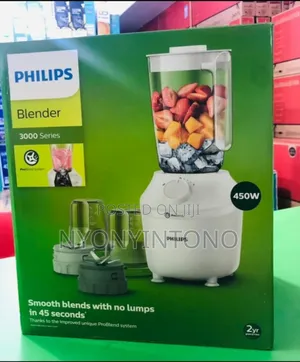 Philips 3 in 1 Juice Blender With 2yrs Warrantee