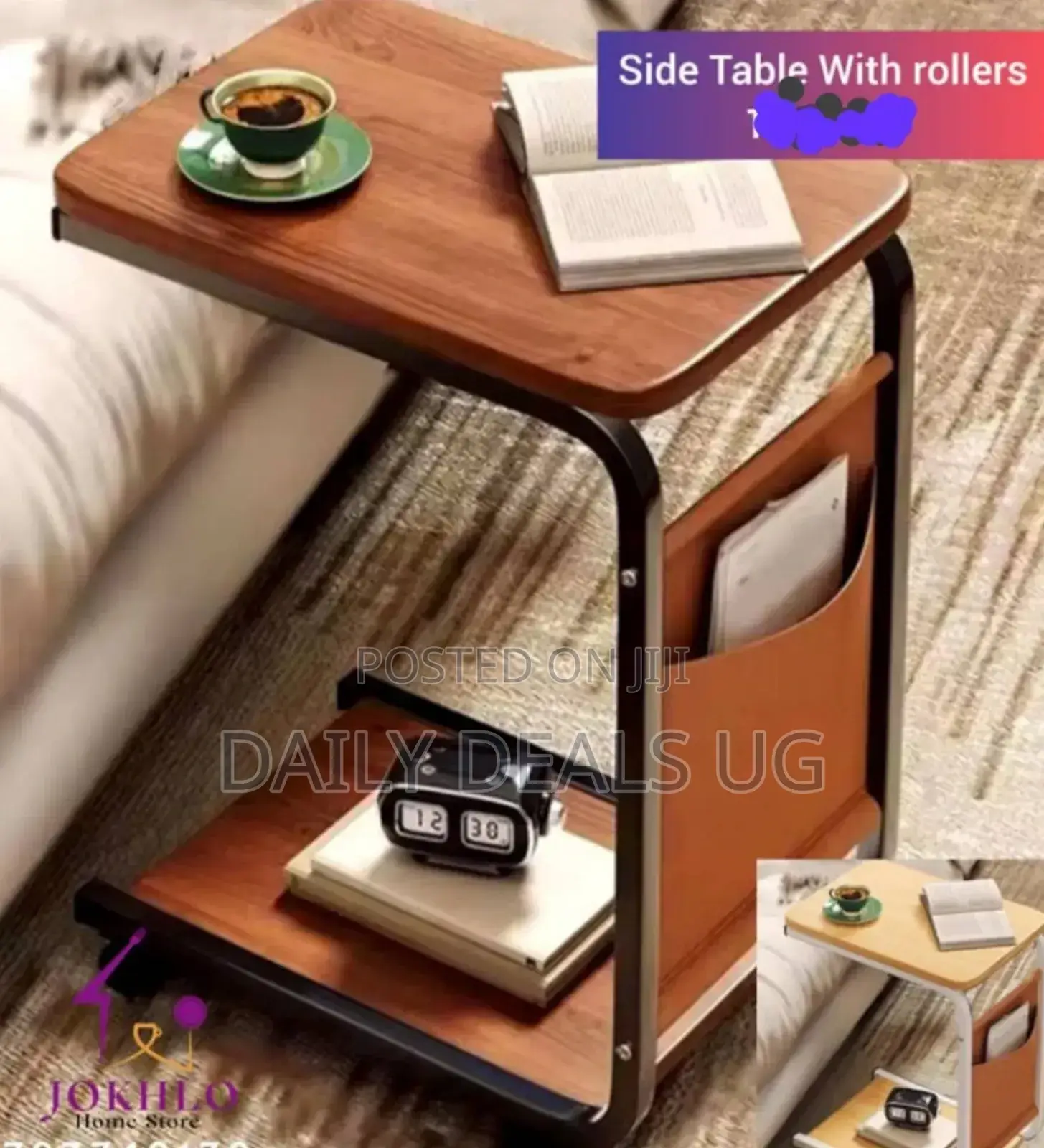 Wooden Sofa Side Table