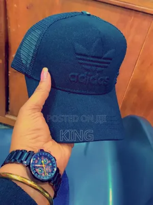 Blue Adidas Trucker Caps