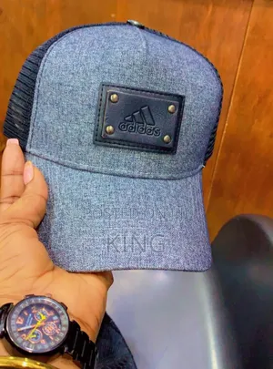 Grey Adidas Trucker Caps