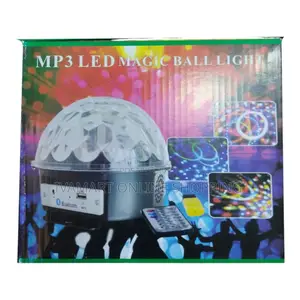 MP3 LED Magic Ball Light - Remote Control