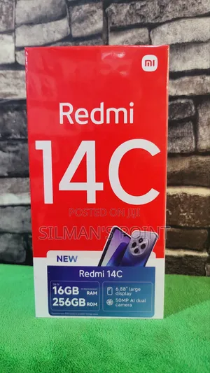 New Xiaomi Redmi 14C 256 GB Black