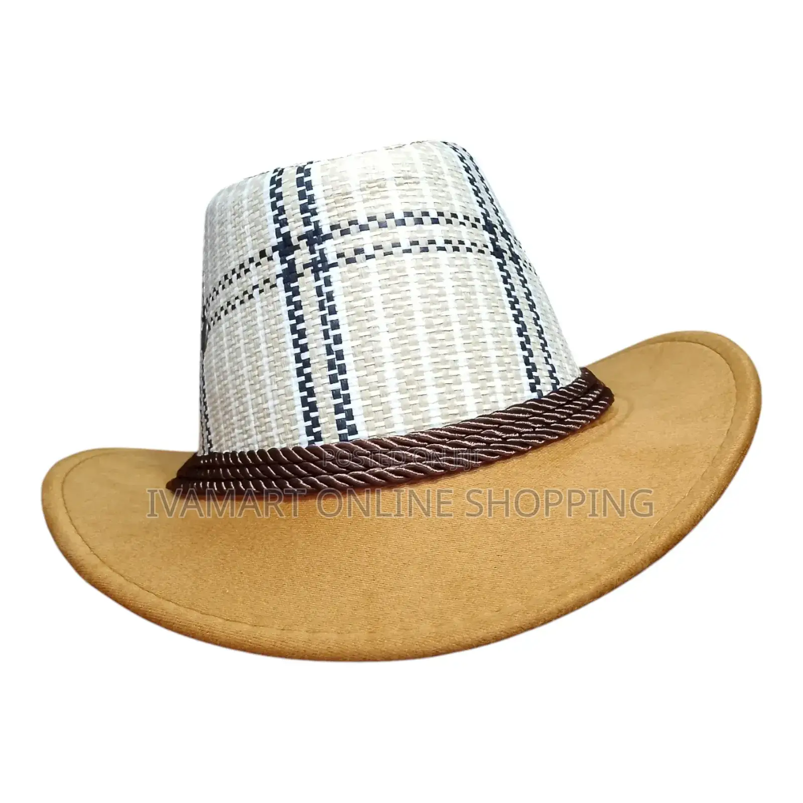 Square Design Fedora Hats