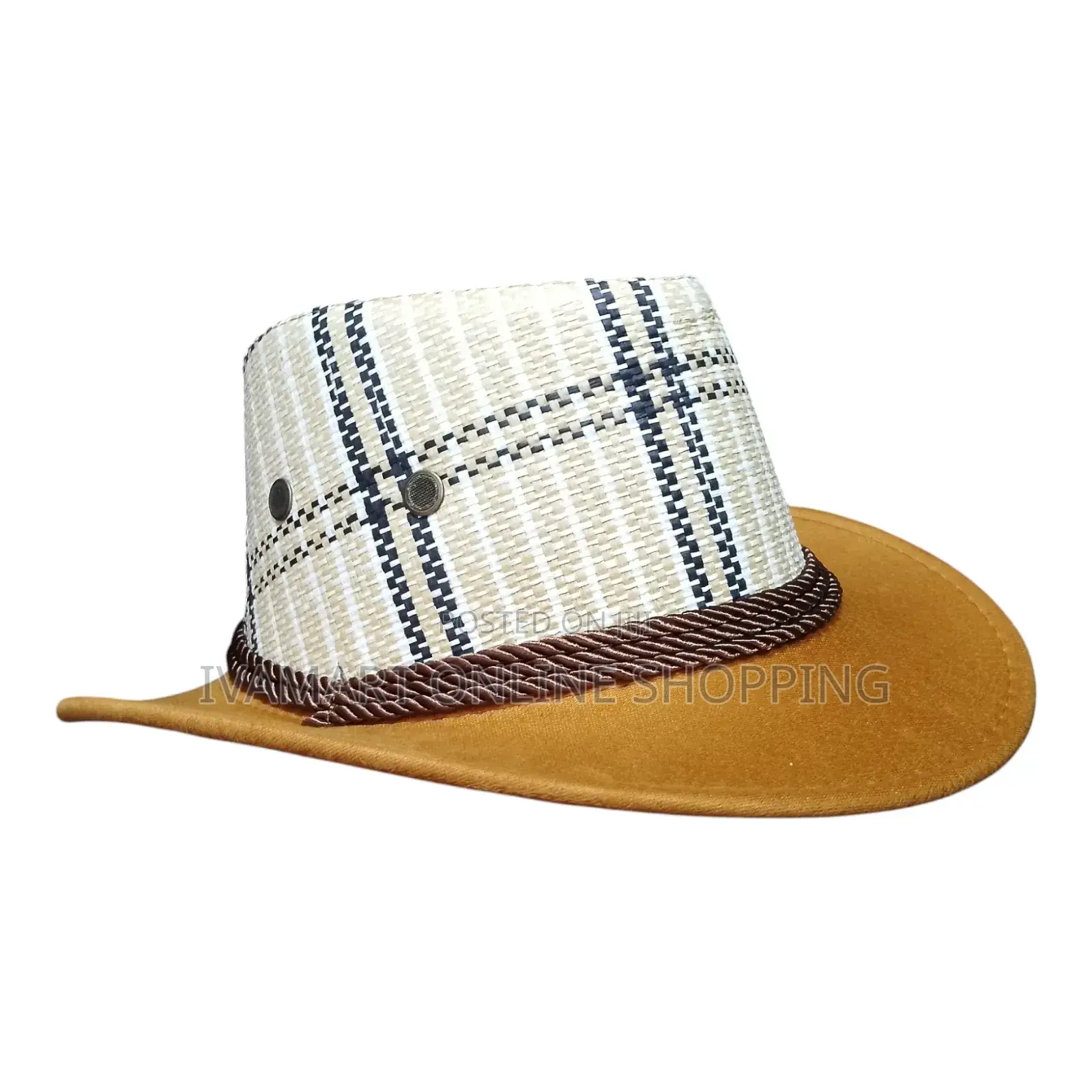Square Design Fedora Hats