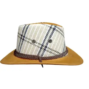 Square Design Fedora Hats