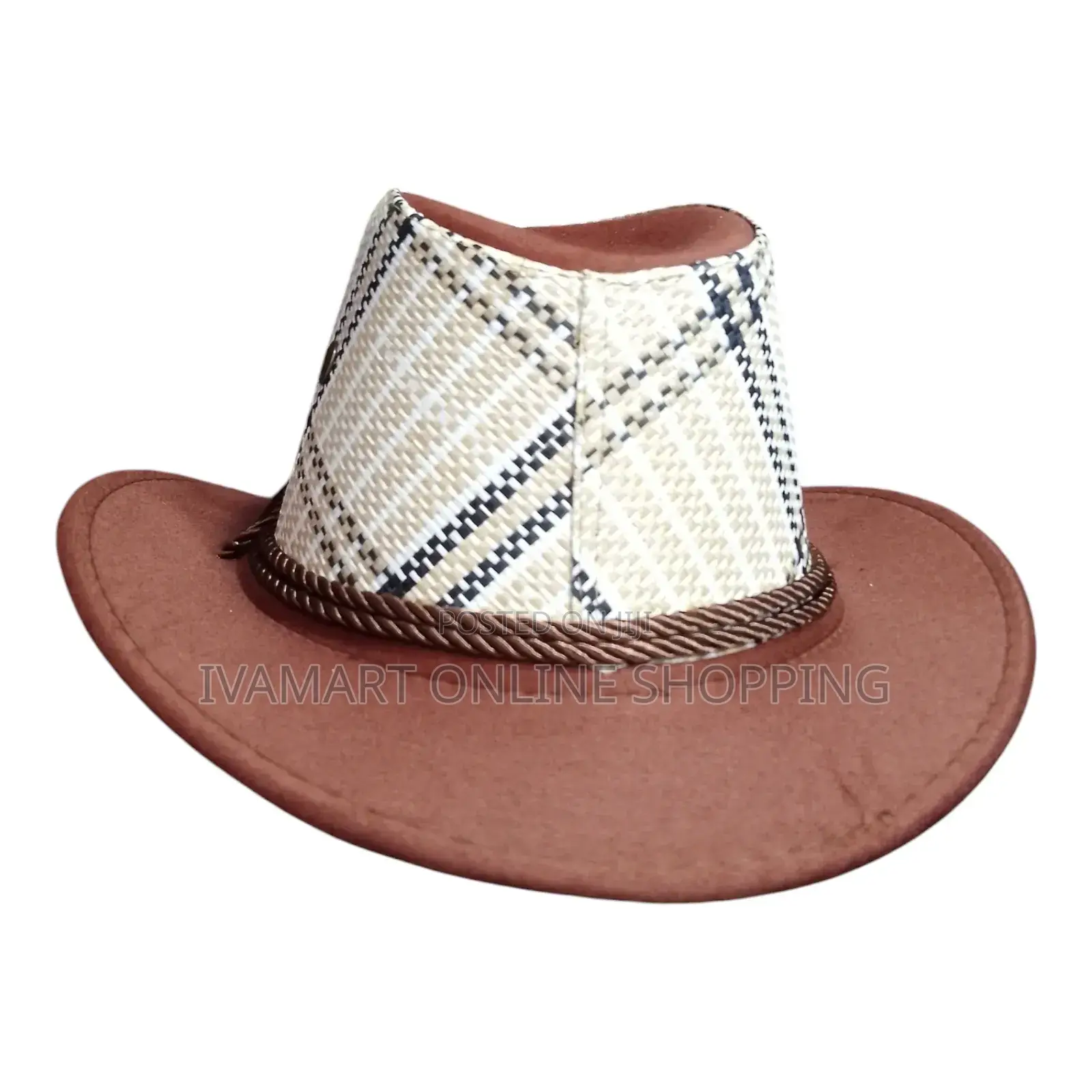 Square Design Fedora Hats