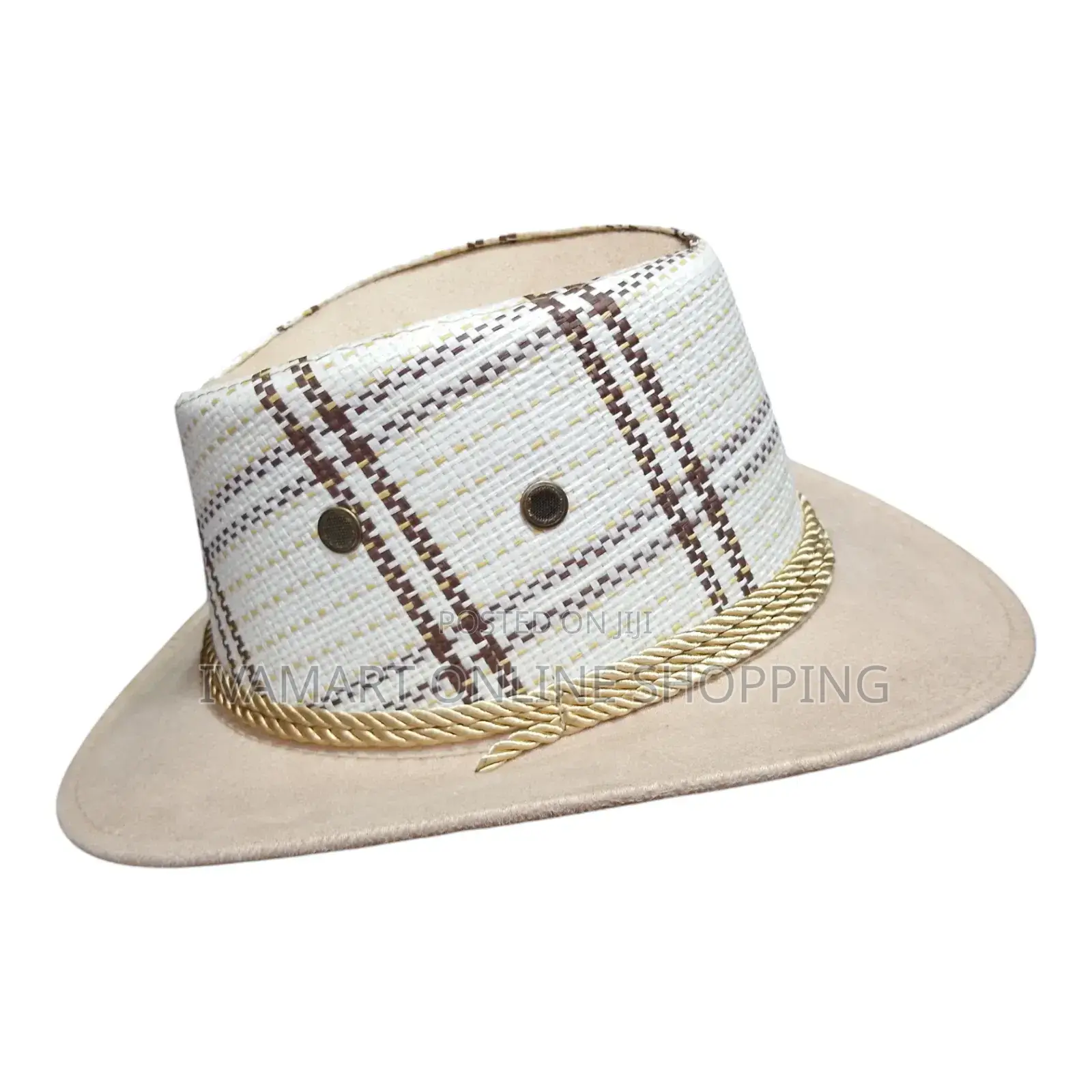 Square Design Fedora Hats