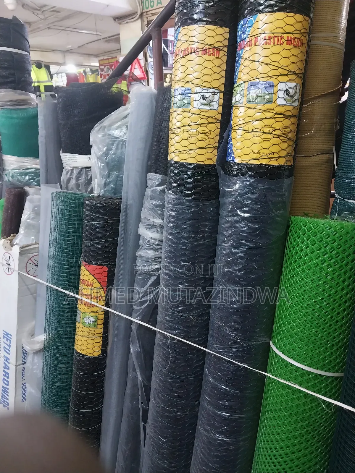 Chicken Mesh Green 6ft Wire Mesh