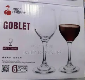 Goblet Wine Glass Set