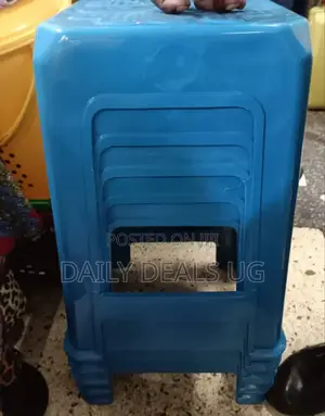 Blue Plastic Chair