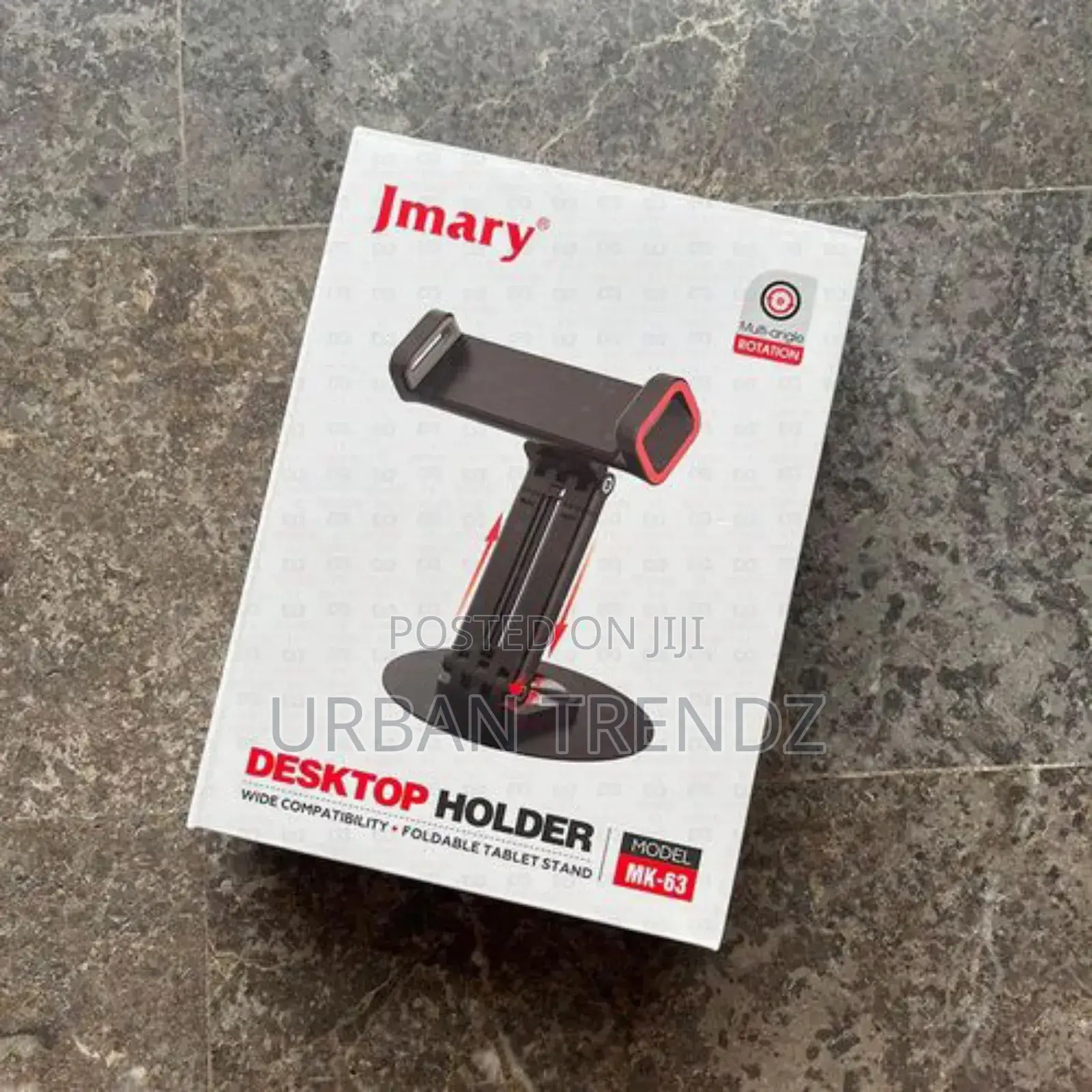 Jmary MK-63 Destop Holder Rotating Stand Black